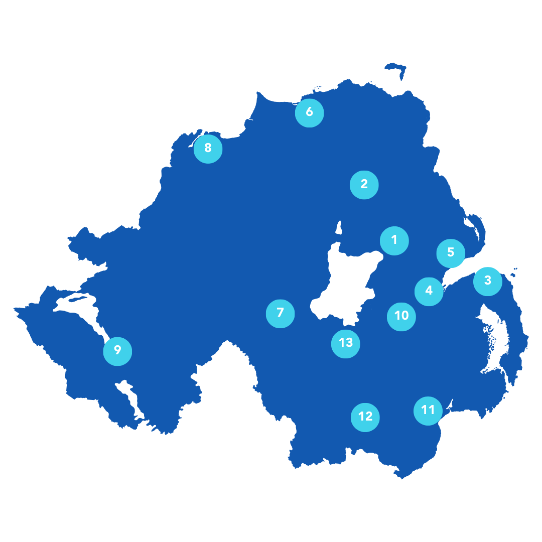 Updated Regional Hub Map - Nexus Hubs