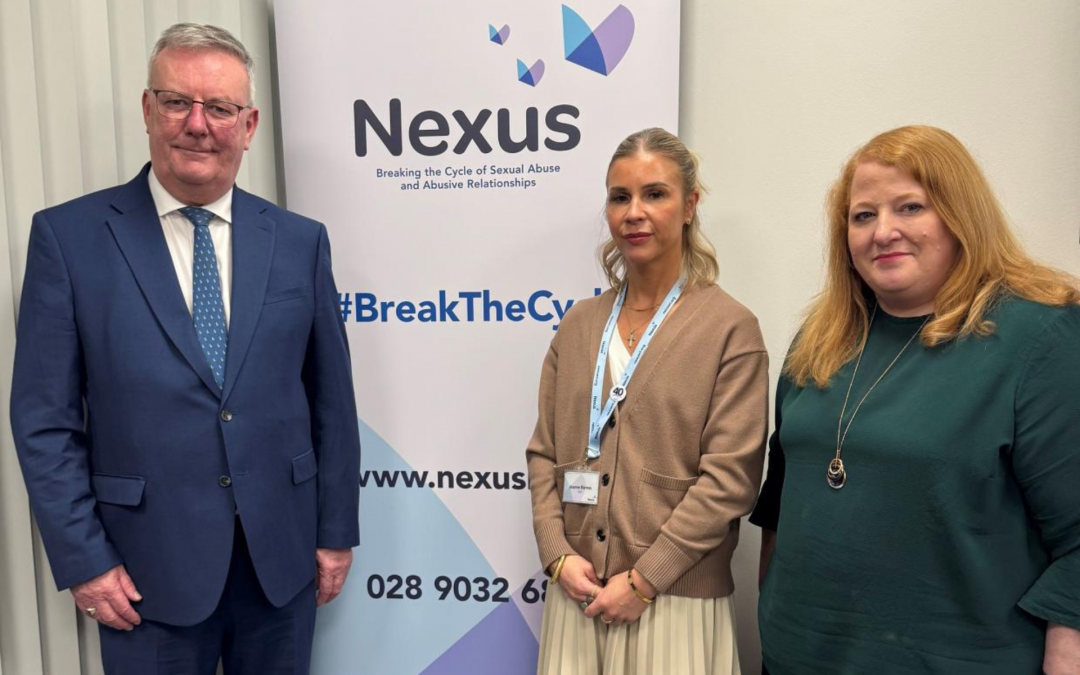 Ministers of Justice and Health visit Nexus HQ in Belfast